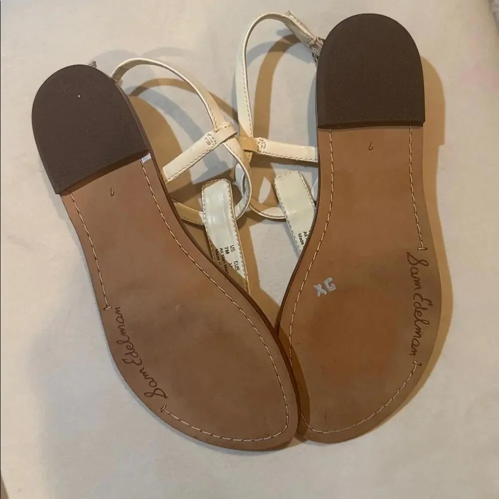 Sam Edelman Gigi Cream Sandals - Picture 5 of 5